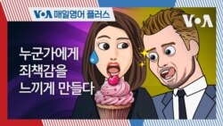 [VOA 매일 영어 플러스] 누군가에게 죄책감을 느끼게 만들다. 