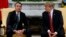 Rais wa Brazil Jair Bolsonaro na Rais wa Marekani Donald Trump.