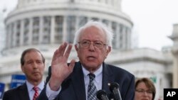 Luiberalni senator Berni Sanders ulazi u trku za predsednika na izborima 2016. 