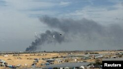 خان یونس در جنوب غزه. ۲۴ اسفند.