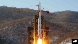 AS dan Tiongkok akan memperketat sanksi terhadap Korea Utara atas peluncuran roketnya tanggal 12 Desember 2012 lalu (foto: dok). 