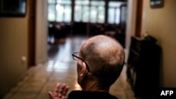 Un patient atteint d'un cancer à Durban, le 26 mars 2018.