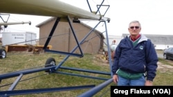 Ron Gruenhagen, a farmer from Muscatine, Iowa, says U.S. farmers are very dependent on foreign markets. “If we didn’t have them we would be flooded with grain and soybeans and maybe we wouldn’t know what to do with it,” he said.