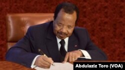 Shugaban kasar Kamaru Paul Biya
