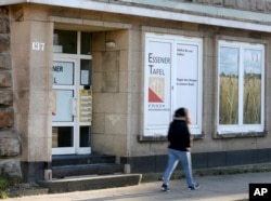 Bank Makanan di Essen, Jerman barat (Foto: dok).