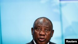 Rais wa Afrika kusini, Cyril Ramaphosa
