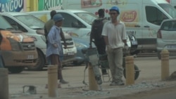North Koreans working at a construction site in Dakar, Senegal, Sept. 16, 2019. (Credit: Kim Seon-myung)