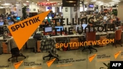 "სპუტნიკის" რედაქცია. მოსკოვი, რუსეთი. 27 აპრილი, 2018 წ. 