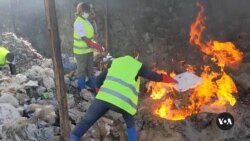 DR Congo woman creates jobs recycling plastics