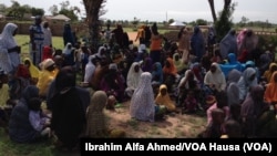 Wasu 'yan gudun hijira.