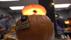 Rocket Scientists Create Pumpkin Designs Lights Out