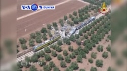 VOA60 DUNIYA: ITALY Akalla Mutane 12 Sun Mutu da Yawa Kuma Sun Jikkata