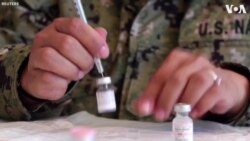US Military Personnel Get Coronavirus Vaccine