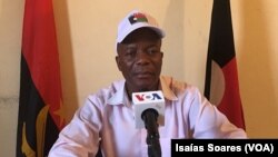 Marinho Baião, secretário provincial do PRS, Malanje