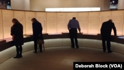 The museum contains rare biblical texts and ancient artifacts. The museum also has what it says are fragments of the Dead Sea scrolls.