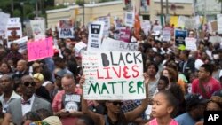 New York a été le théâtre de nombreuses manifestations contre la mort d'Eric Garner dans des circonstances controversées (AP)