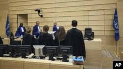 한국 정부는 현재 유엔총회에 제출돼 있는 북한인권 결의안 초안을 내정간섭이라고 비난한 주미 중국대사의 발언을 반박했다. 네델란드 헤이그의 국제형사재판소. (자료사진)