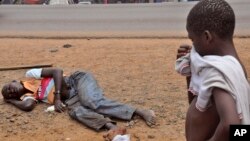 Les Libériens, qui en sont réduits à mourir en plein air, ont bien accueilli l'annonce du déploiement de 3.000 militaires américains dans leur pays