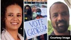 ወ/ሮ ቤተለሄም ፍለሚንግ፣ ወ/ት ሀና ጆይ ገሥላሴ፣ እና ጋዜጠኛ ዳዊት ከበደ ወዬሣ ከአትላንታ ጆርጅያ