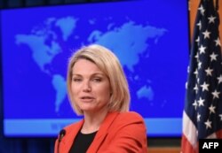 헤더 노어트 미 국무부 대변인.