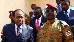 Le procureur général Laurent Poda au micro de Zoumana Wonogo.