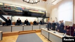 독일 코블렌츠 법원에서 지난해 2월 시리아 출신 피고인에 대한 공판을 진행하고 있다. (자료사진)