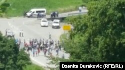 Migranti na granici kod Velike Kladuše