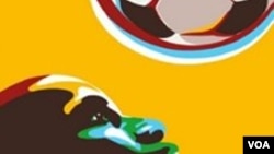 L'affiche du mondial 2010 en Afrique du Sud
