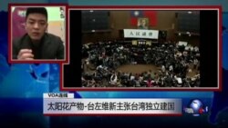 VOA连线(吳濬彥)：太阳花产物-台左维新主张台湾独立建国