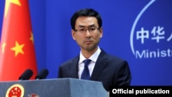 Juru bicara Kementerian Luar Negeri China, Geng Shuang (Foto: dok).