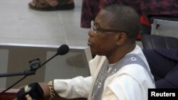 L'avocat du capitaine Dadis Camara, Jocamey Haba, a évoqué la possibilité que son client ait été emmené contre son gré.