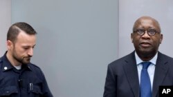 L'ex-président ivoirien Laurent Gbagbo, incarcéré depuis 2011 à La Haye où il est jugé par la Cour pénale internationale (CPI, 28 janvier 2016