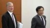 스티븐 비건 미국 국무부 대북특별대표와 이도훈 한국 외교부 한반도평화교섭본부장.