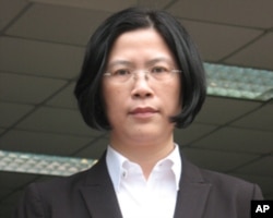 台湾法轮大法学会朱婉琪律师，常务理事