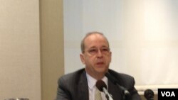 美国国务院亚太助卿拉塞尔(张蓉湘拍摄)