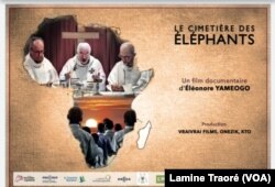 Affiche du film diffusé au Fespaco 2019, au Burkina Faso, le 26 février 2019. (VOA/Lamine Traoré)