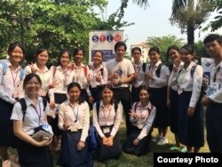 លោក ម៉េង សុខសៀន ទូត​តំណាង​ម្នាក់ក្នុងចំណោម​៦៣រូប​នៃទូត​តំណាង​របស់ STEM នៅកម្ពុជា។ (រូបភាពផ្តល់ឲ្យ)