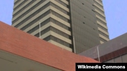 중국 베이징에 소재한 신화통신 본사.