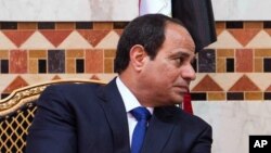 Le président égyptien Abdel-Fattah el-Sissi, 1er mars 2015.