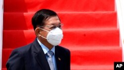 민 아웅 흘라잉 미얀마군 최고사령관.