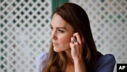 Britanska princeza Kejt u Londonu, 18. juna 2021. (Foto: AP/Tolga Akmen)