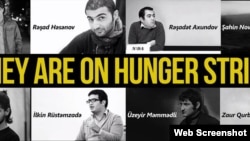 NİDA-çı gənclər aclıq aksiyasını davam etdirir