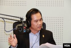 លោក អ៊ុំ សំអាន តំណាងរាស្ត្រ​គណបក្ស​សង្គ្រោះ​ជាតិ