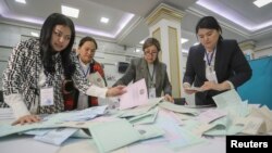 Almatidagi saylov uchastkalarida, 19-mart, 2023