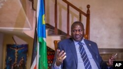 ARSIP – Riek Machar menyatakan siap kembali ke Juba dan menjadi wakil presiden yang pertama, Addis Ababa, 13 Februari 2016