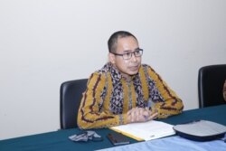 Direktur Perlindungan Warga Negara Indonesia dan Badan Hukum Indonesia Kementerian Luar negeri Judha Nugraha dalam jumpa pers secara virtual, Rabu, 3 Juni 2020. (Foto courtesy: Kemenlu)