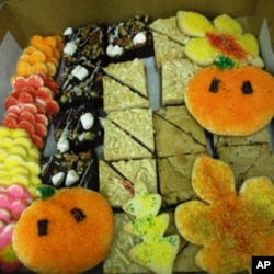 Treats baked by trainees at Sunflower Bakery