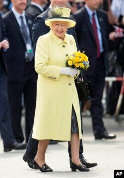 FILE - Malkia Elizabeth II alipotembelea Ujerumani.