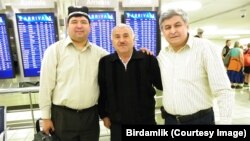 "Birdamlik" lideri Bahodir Choriyev Istanbuldan uchib kelgan mehmon Botir Norboyev va Abdufattoh Mannopov bilan