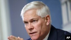 FILE - In this Feb. 2, 2015 photo, U.S. Rep Pete Sessions, R-Texas, opens a meeting of the House Rules Committee at the Capitol in Washington.
